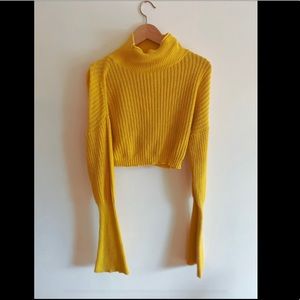 American Apparel Fisherman Bell Sleeve Sweater